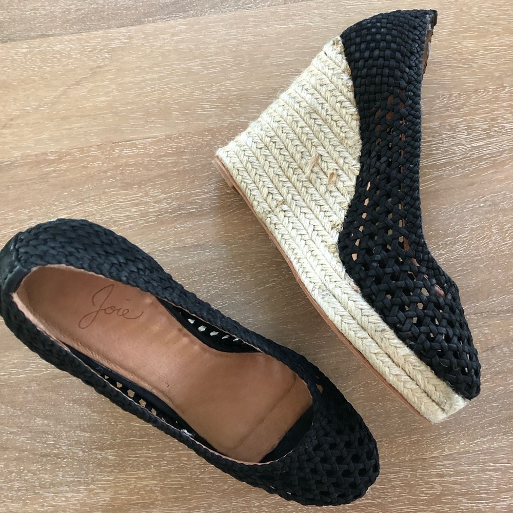 Hot Stuff Joie Espadrille in Caviar